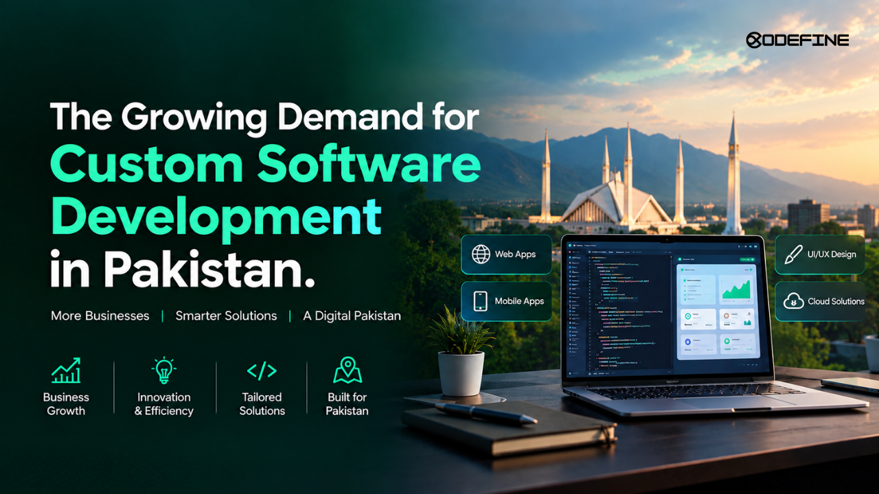 Why Are Pakistani Businesses Turning Toward Custom Software?
